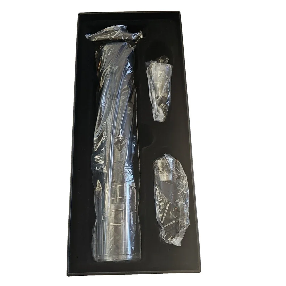 AirVi Electric Wine Opener Kit Uncorks in Secs Aerate Foil Cutter Vacuum Stopper
